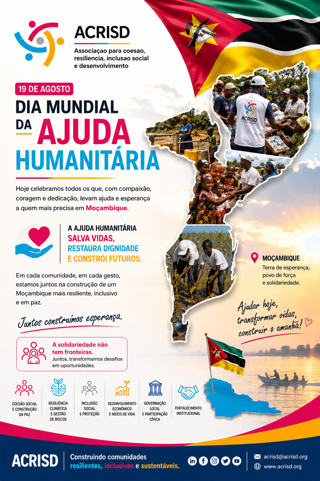 19 de Agosto — Dia Mundial da Ajuda Humanitária